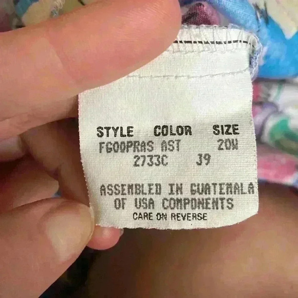 Vintage 90s novelty fruit print‎ button up - Picture 14 of 15